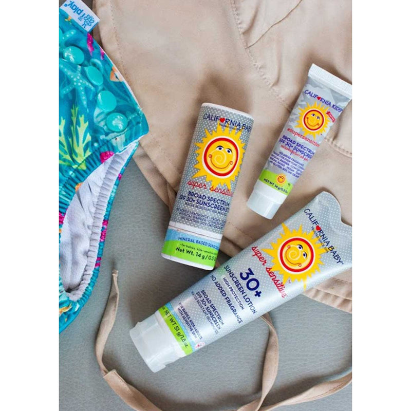 California Baby (No Fragrance) Super Sensitive™ Broad Spectrum SPF 30+ Sunscreen Sunscreen