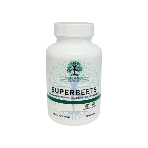 Advanced Functional Medicine Supplements - SuperBeets (Cardiovascular, Brain, Circulation, Antioxidant support)