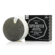 Spongellé 20+ Men's Super Buffer | Black Scrubber Body Wash Infused Buffer