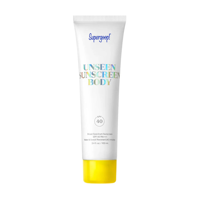 Nava Beauty Supergoop! Unseen Sunscreen Body SPF 40 3.4 OZ White Smoke