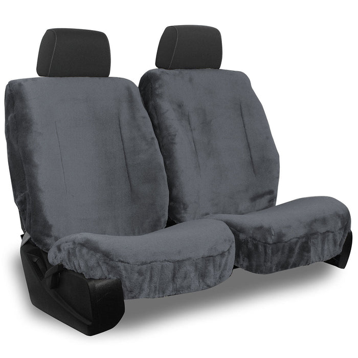 Luxury Fleece Faux Sheepskin Semi-Custom Seat Covers