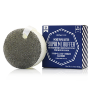 Spongellé 20+ Men's Supreme Buffer | Black Scrubber Body Wash Infused Buffer