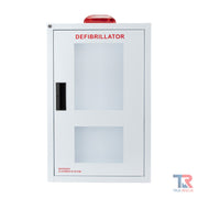 True Rescue Surface Mounted Combination Cabinet Cabinet White Smoke Alarmed & Strobed