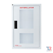 True Rescue Surface Mounted Combination Cabinet Cabinet White Smoke Alarmed