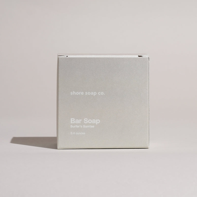 Shore Soap Co. Surfer's Sunrise Bar Soap Bar Soap Light Gray