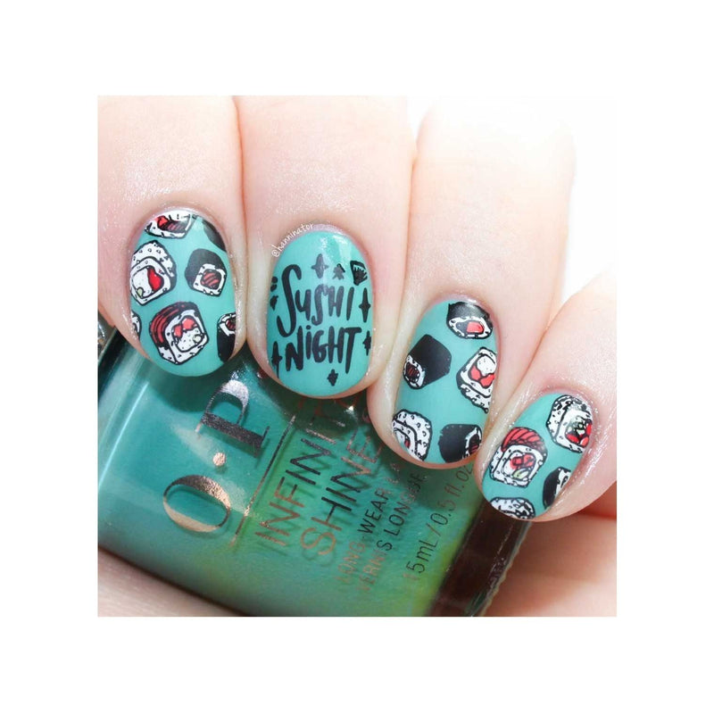 UberChic Beauty Sushi For Me Stamping Plate