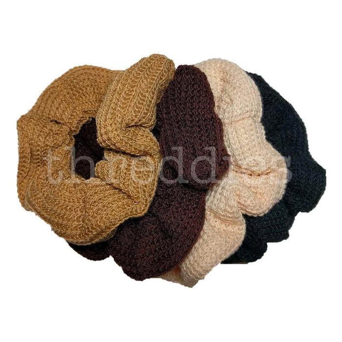 Threddies Sweater Knit Scrunchie Set