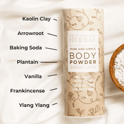 Ora's Amazing Herbal Talc Free Body Powder, Sweet Love Vanilla Body Powder
