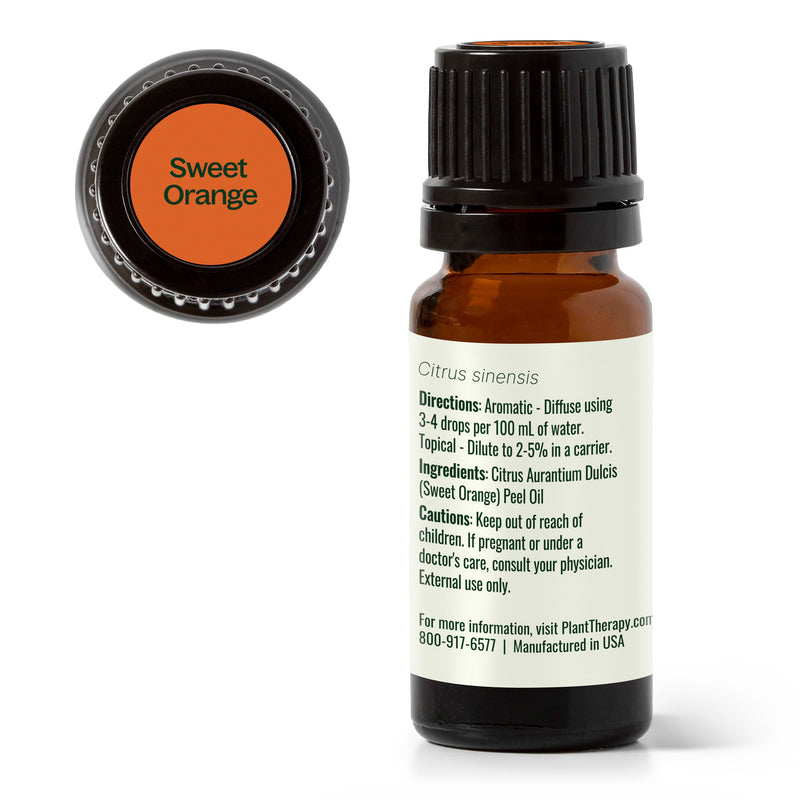 Plant Therapy Sweet Orange Essential Oil Essential Oil