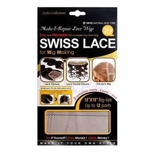 VIP Extensions Swiss lace for Wig Making by Qfitt Hair Extension Accessories