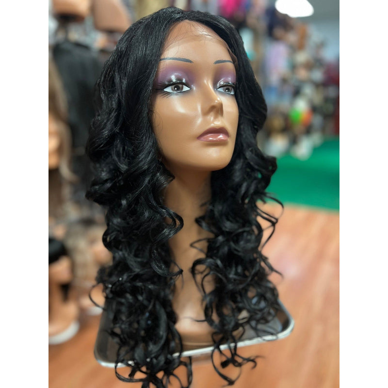 VIP Extensions Swiss Lace Houston | Lace Front Synthetic Wig by It's a Wig Synthetic Full Wigs,Deals