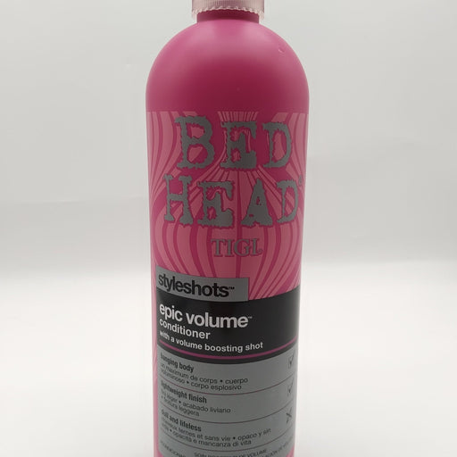 VIP Extensions TIGI Bed Head Styleshots Epic Volume Conditioner 25.36 oz Conditioner Light Gray