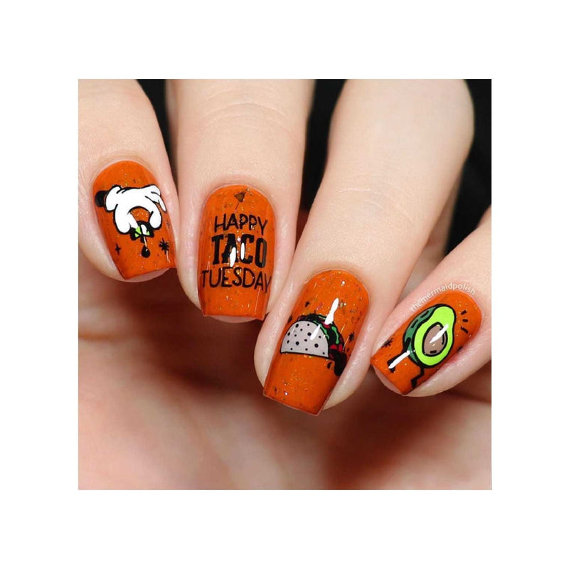 UberChic Beauty Let's Taco Bout It Stamping Plate