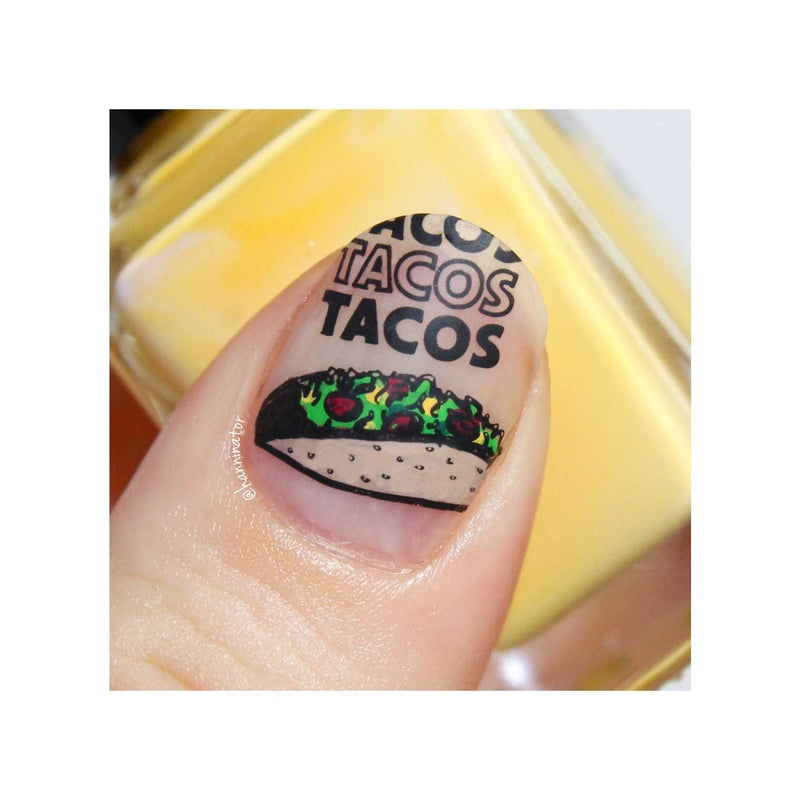 UberChic Beauty Let's Taco Bout It Stamping Plate