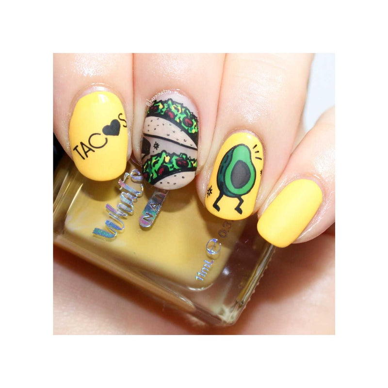 UberChic Beauty Let's Taco Bout It Stamping Plate