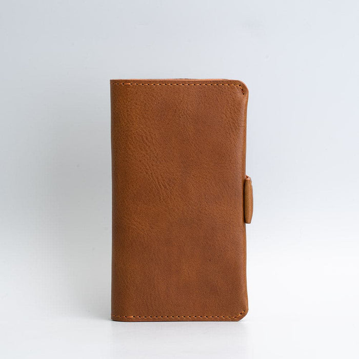 Leather iPhone folio wallet with Magsafe - The Minimalist 2.0 by Geometric Goods