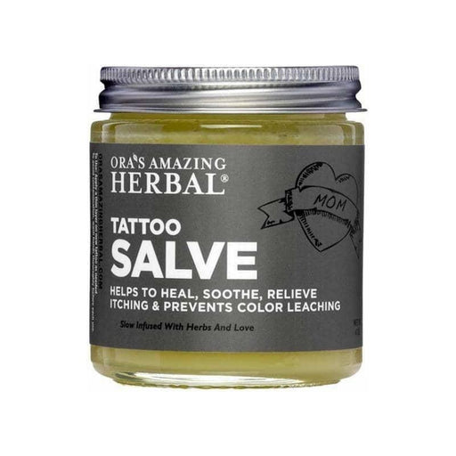 Ora's Amazing Herbal Tattoo Salve, Natural Tattoo Aftercare 4oz