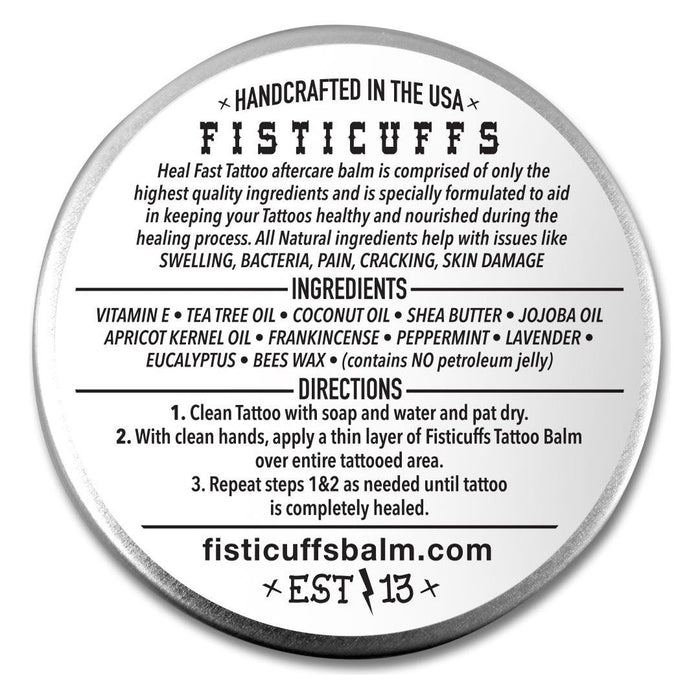 Grave Before Shave Fisticuffs Tattoo Balm