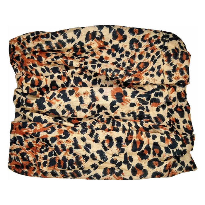 Threddies Leopard Print Tube Headbands