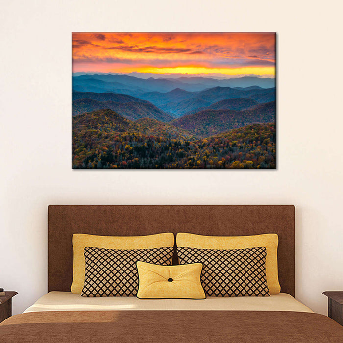 Blue Ridge Parkway Fall Wall Art