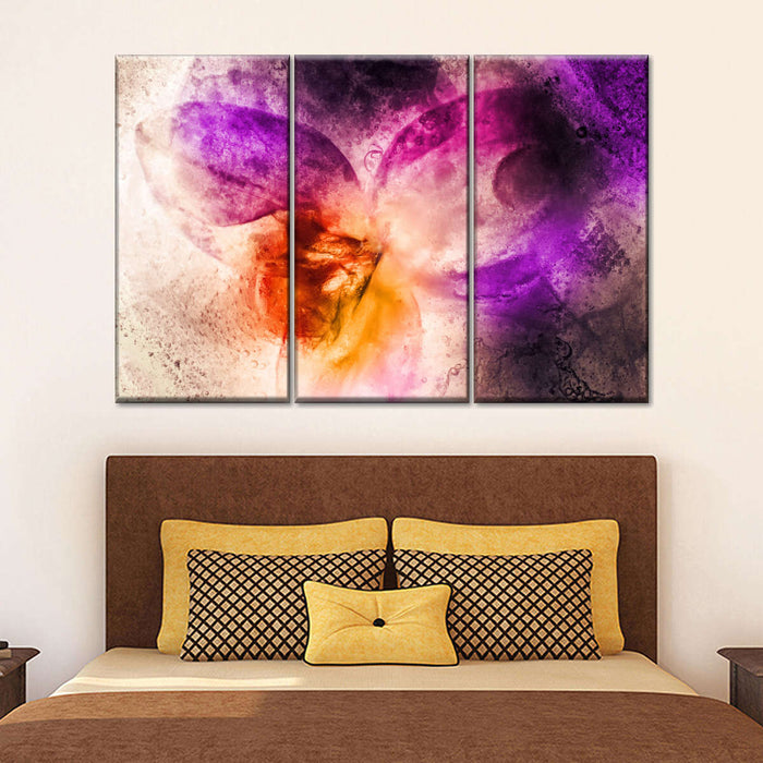 Abstract Floral Wall Art