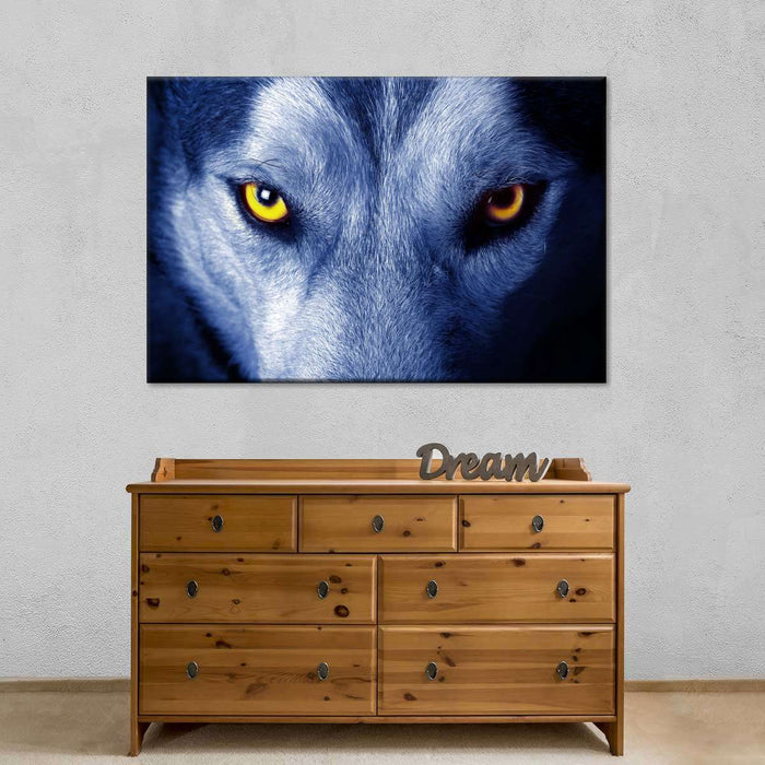 Mystic Wolf Eyes Wall Art