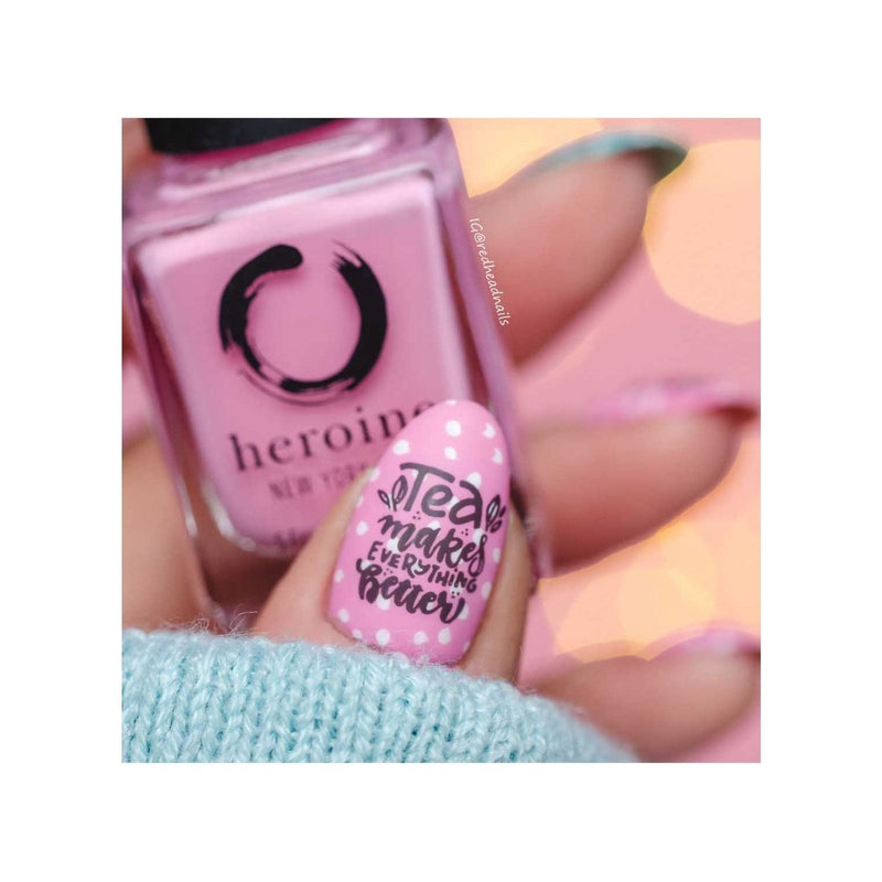 UberChic Beauty Tea Time Stamping Plate