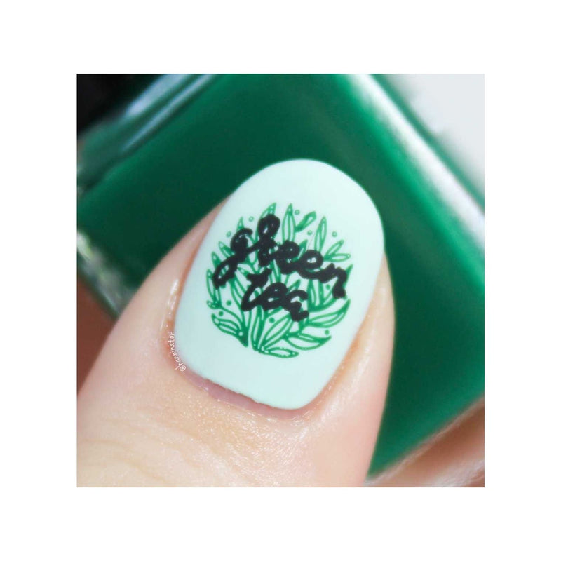 UberChic Beauty Tea Time Stamping Plate