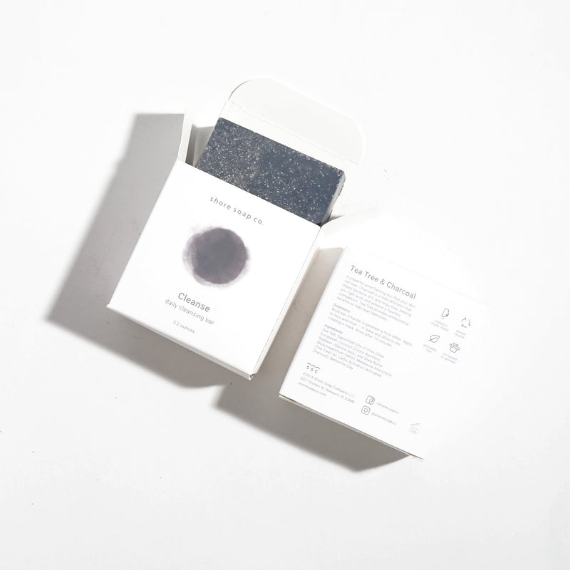 Shore Soap Co. Tea Tree & Charcoal Face Bar Bar Soap