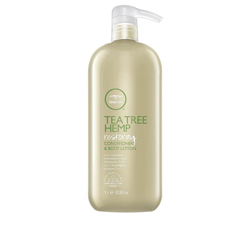 VIP Extensions Paul Mitchell Tea Tree Hemp Restoring Conditioner & Body Lotion, 33.8 oz Conditioner Dark Gray