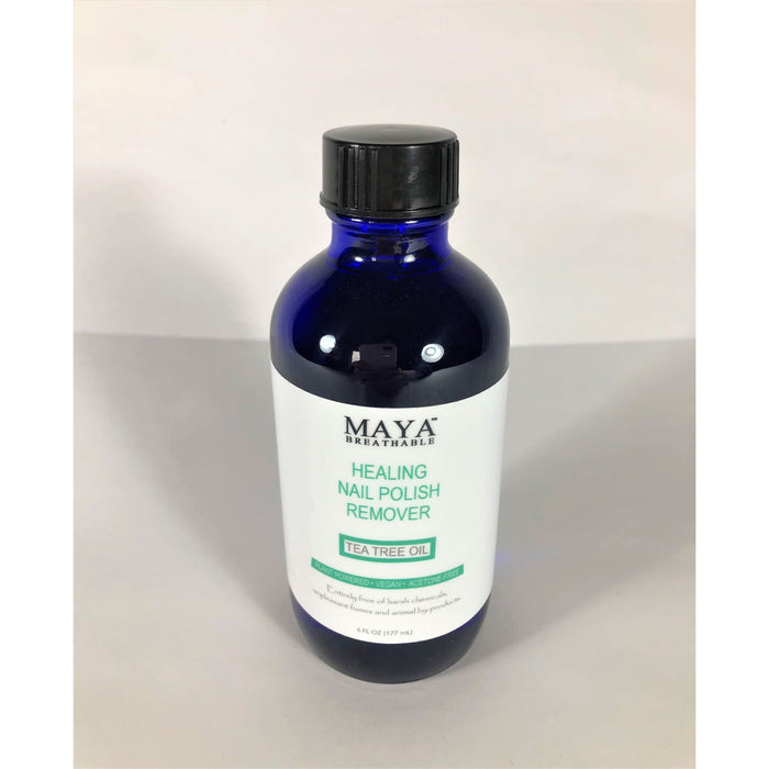 Maya Cosmetics - Natural Nail Polish Remover - Tea Tree Oil (6 Fl Oz)