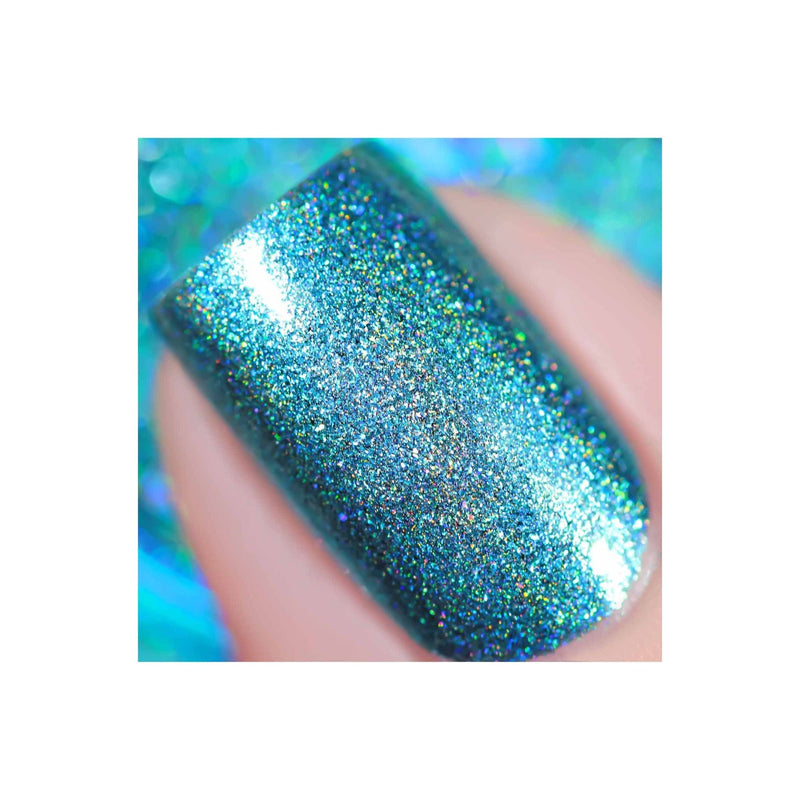 UberChic Beauty Holographic Teal Powder
