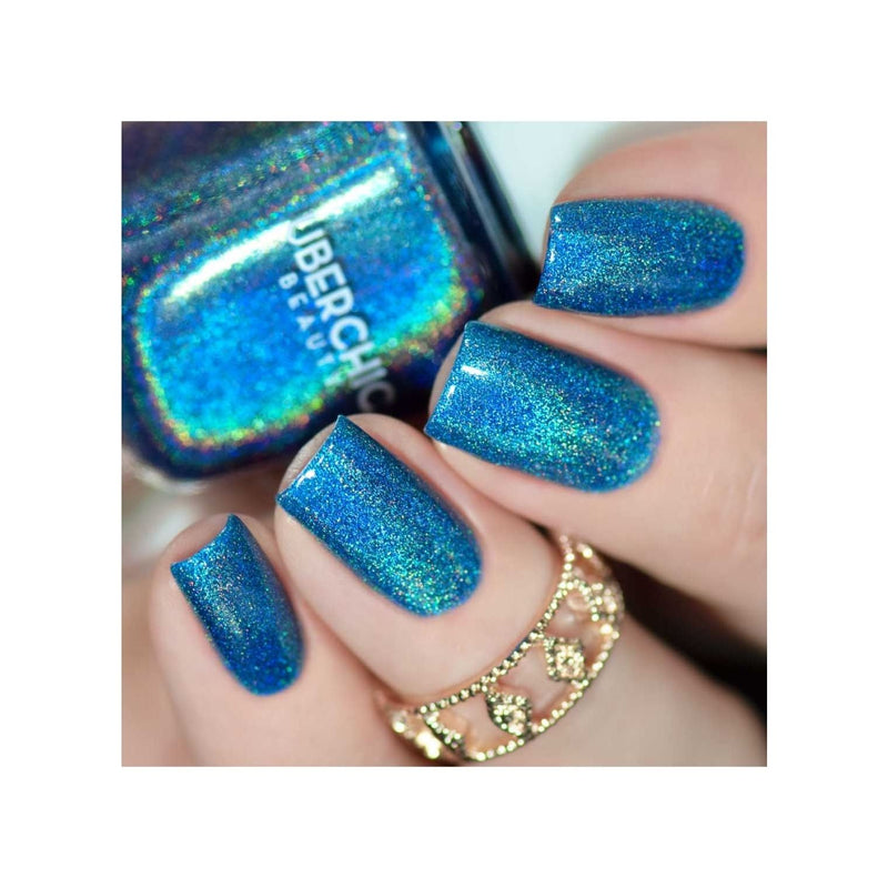 UberChic Beauty Teal We Meet Again - Holographic Polish Regular Polish