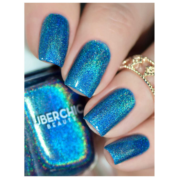 Teal We Meet Again - Holographic Polish