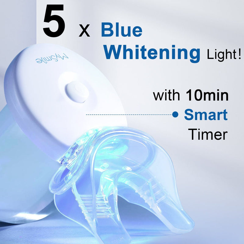 MySmile Original 5X Teeth Whitening Kit with LED Light Teeth Whitening