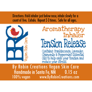 By Robin Creations Tension Release Aromatherapy Inhaler Massage & Relaxation