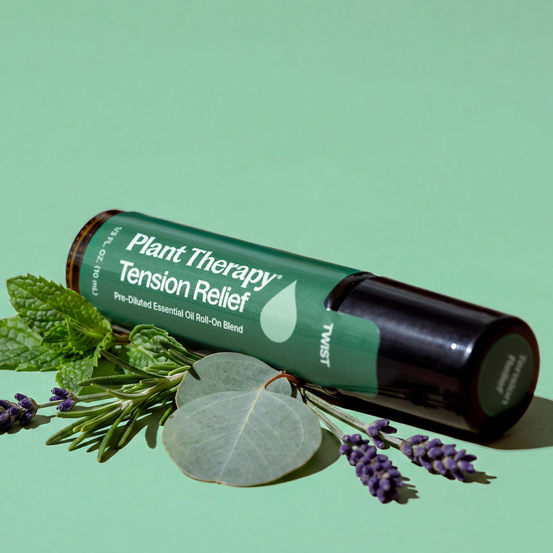 Plant Therapy Tension Relief Essential Oil Blend Essential Oil Dark Sea Green 10 mL,30 mL