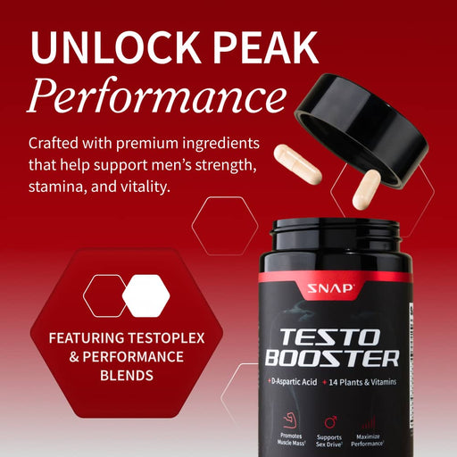 Snap Supplements Ultimate Testo + Nitric Oxide Bundle - Buy 3, Get 2