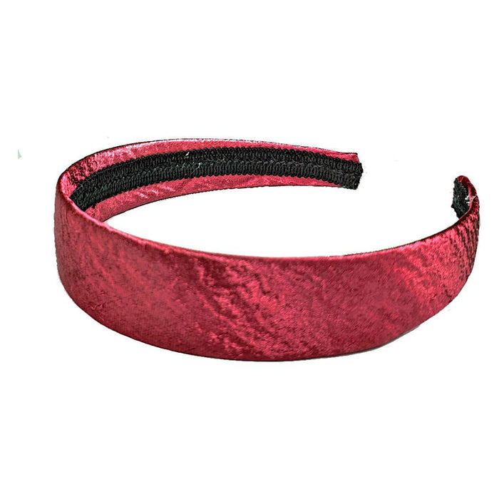 Threddies 1 Inch Wide Textured Satin Headbands