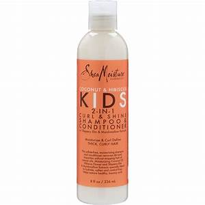 Mill's Beauty Supply Shea Moisture Coconut & Hibiscus Kids 2N1 Curl & Shine Shampoo & Conditioner Shampoo
