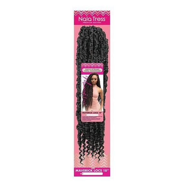 Mill's Beauty Supply Janet Nala Tress Maverick Locs 18" OET1B/30 Synthetic Hair Crochet