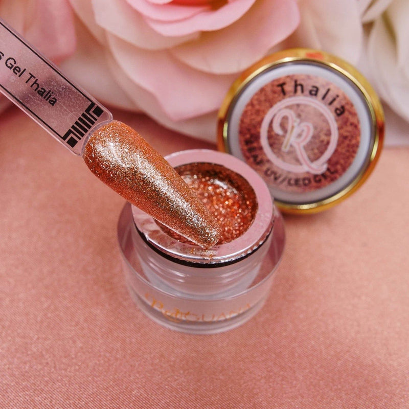 Red Iguana LLC Thalia Greek Goddess Gel Nail Art