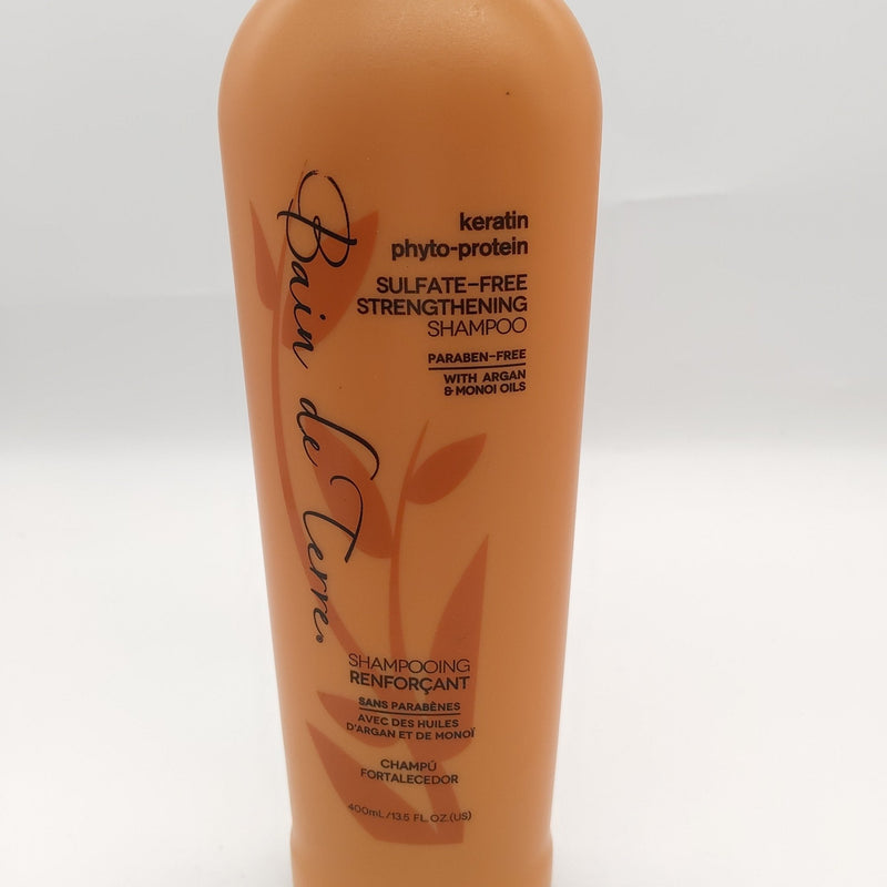 VIP Extensions The Bain de Terre Keratin Phyto-Protein Sulfate-Free Strengthening Shampoo 13.5 fl oz
