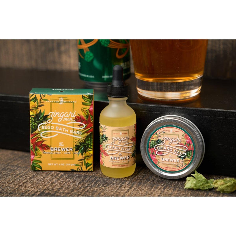 Zingari Man The Brewer Bath Bar Bar soap