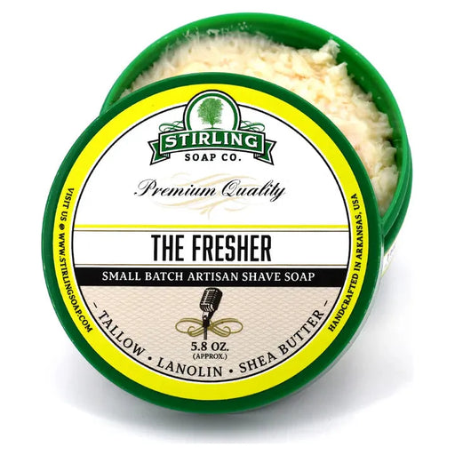 Stirling Soap Co. The Fresher Shave Soap Jar 5.8 Oz