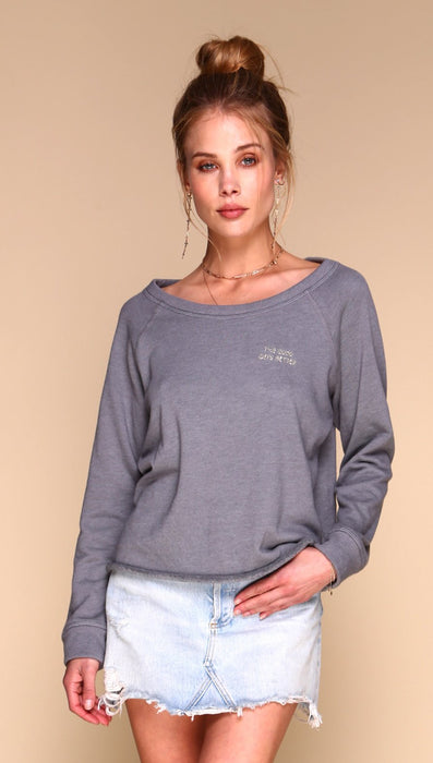 The Good Gets Better Free Spirit Sweatshirt | Grey