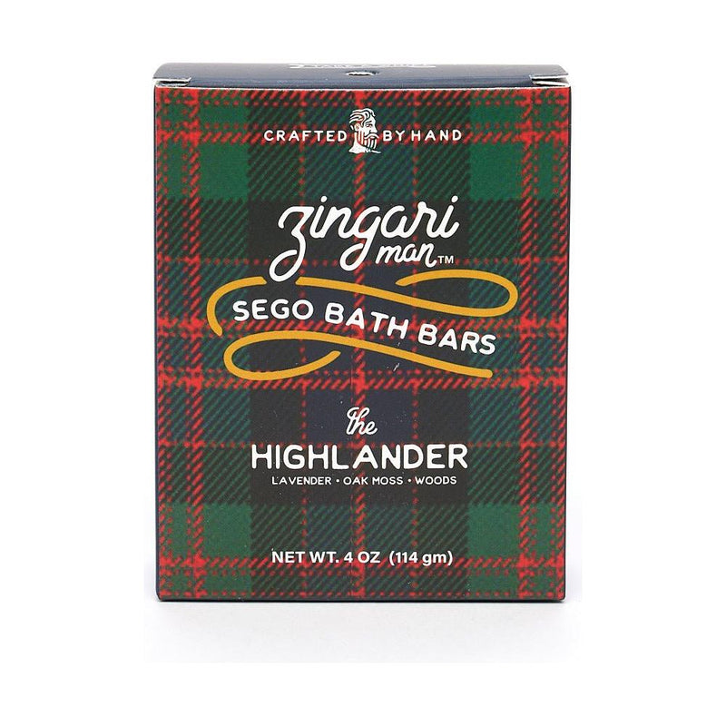 Zingari Man The Highlander Bath Bar Bar soap