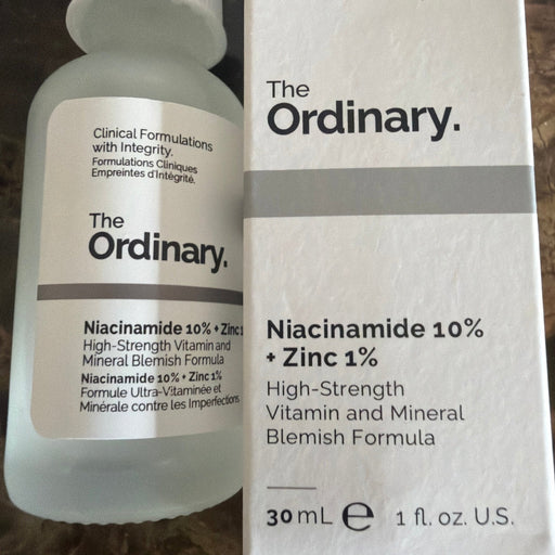 VIP Extensions The Ordinary Niacinamide 10% + Zinc 1%, 30ml Facial Serum Gray