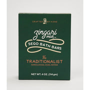 Zingari Man The Traditionalist Bath Bar Bar soap