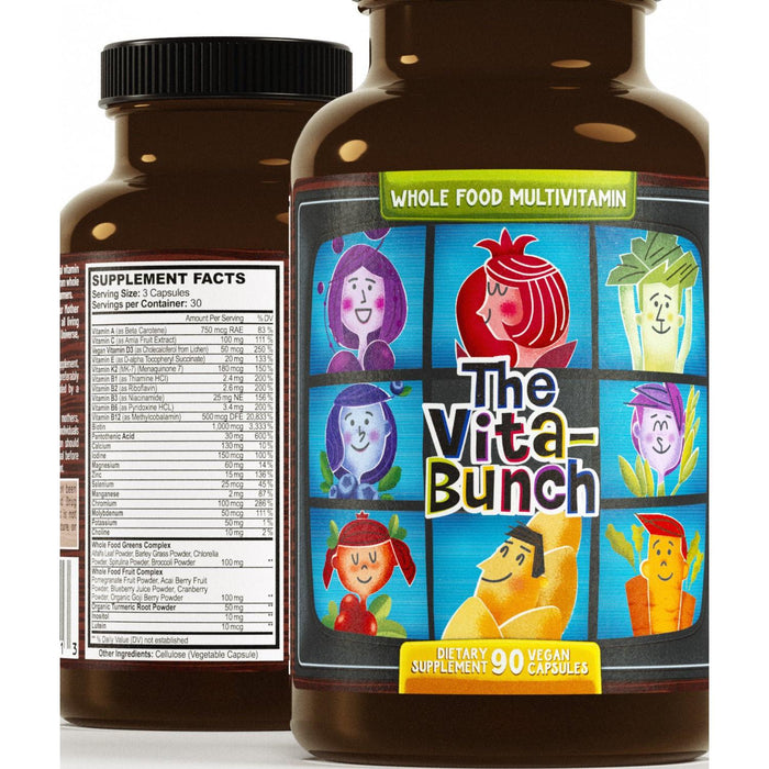 Hippie Farms - Hippie Farms - The Vita-Bunch Whole Food Multi-Vitamin for All Adults